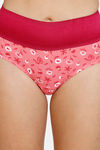 Zivame Anti-Microbial High Rise Full Coverage Tummy Tucker Hipster Panty (Pack of 2) - Multicolor — thumbnail 9